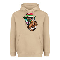 Mushroom Serape Cowboy Tongue Heavyweight Hoodie - Jasminsmagicworld