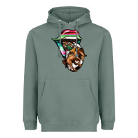 Sage Serape Cowboy Tongue Heavyweight Hoodie - Jasminsmagicworld