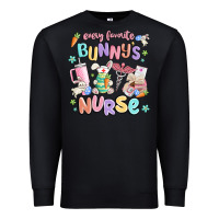 Black every favorite bunnys nurse Premium Sweatshirt - MaliasSmallBusiness