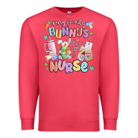 Cardinal every favorite bunnys nurse Premium Sweatshirt - MaliasSmallBusiness