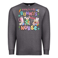 Charcoal Heather every favorite bunnys nurse Premium Sweatshirt - MaliasSmallBusiness
