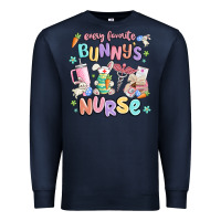 Navy every favorite bunnys nurse Premium Sweatshirt - MaliasSmallBusiness