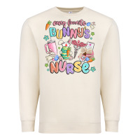 Sandshell every favorite bunnys nurse Premium Sweatshirt - MaliasSmallBusiness