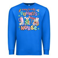True Royal every favorite bunnys nurse Premium Sweatshirt - MaliasSmallBusiness