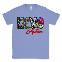 Colony Blue love autism Classic Tee - CowhideDigitalArt