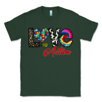 Sports Green love autism Classic Tee - CowhideDigitalArt