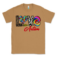 Toasted Coconut love autism Classic Tee - CowhideDigitalArt