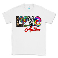White love autism Classic Tee - CowhideDigitalArt
