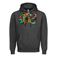 Charcoal Heather joy with roaster Zipper Hoodie - AdoDesignShop