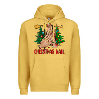 Antique Gold christmas nail bbs Premium Hoodie - BundleAndBundleShop
