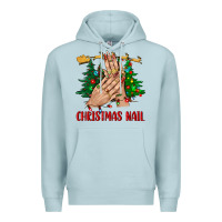Blue Mist christmas nail bbs Premium Hoodie - BundleAndBundleShop