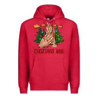 Cardinal christmas nail bbs Premium Hoodie - BundleAndBundleShop