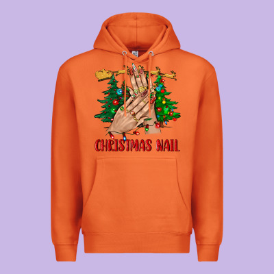 Christmas Nail Bbs Premium Hoodie Designed By Bundleandbundleshop