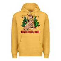 Mustard christmas nail bbs Premium Hoodie - BundleAndBundleShop