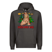 Smoke christmas nail bbs Premium Hoodie - BundleAndBundleShop