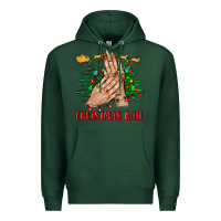 Sports Green christmas nail bbs Premium Hoodie - BundleAndBundleShop