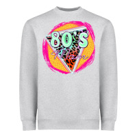 Heather Grey 80's mom Heavyweight Sweatshirt - Zillion Design Studio