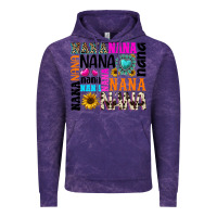 Cloud Purple nana gemstone sunflower Vintage Hoodie - texasbilliewilder