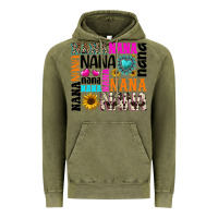 Vintage Olive nana gemstone sunflower Vintage Hoodie - texasbilliewilder