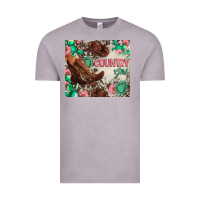 Vintage Zinc country girl Vintage Tee - Zillion Design Studio