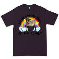 Plum i'm the rainbow sheep of the family suffolk sheep black face sheep Premium Tee - Artiststas