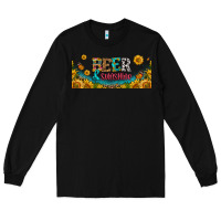 Black beer and sunshine 16oz libbey cup Long Sleeve Tee - HRA Design Shop