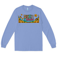 Colony Blue beer and sunshine 16oz libbey cup Long Sleeve Tee - HRA Design Shop