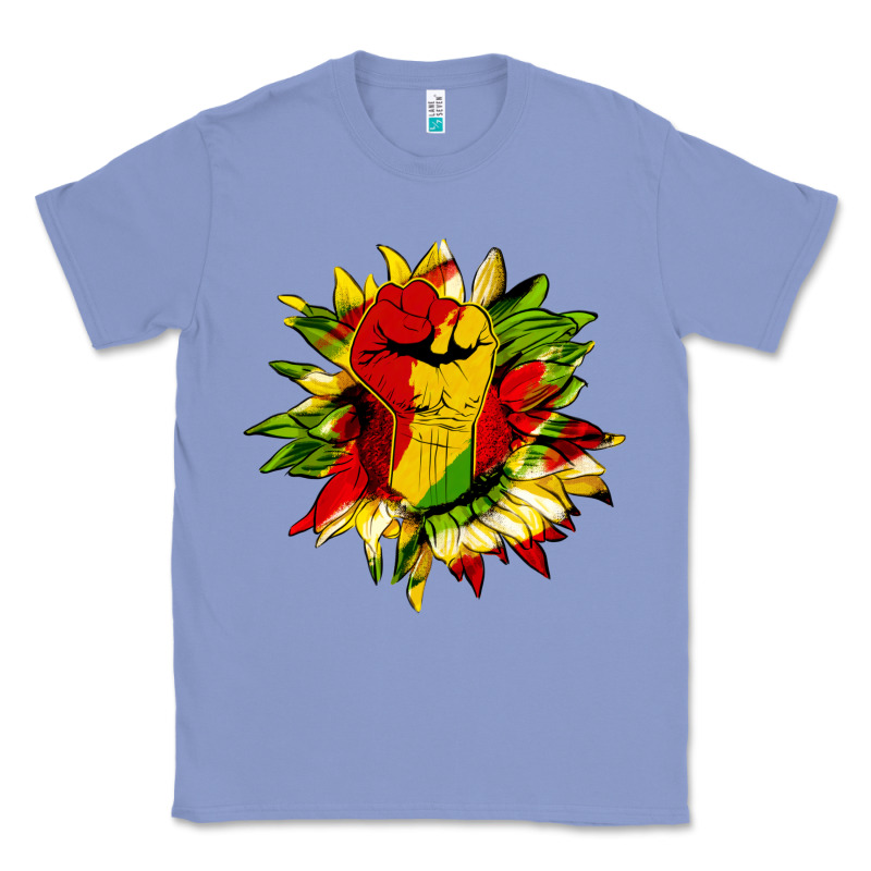 Juneteenth Sunflower Classic Tee by HRA Design Shop | Teevron