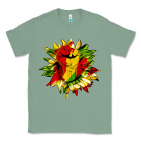 Sage juneteenth sunflower Classic Tee - HRA Design Shop