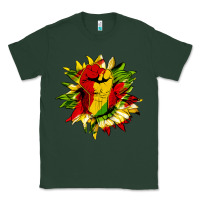 Sports Green juneteenth sunflower Classic Tee - HRA Design Shop