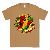 Toasted Coconut juneteenth sunflower Classic Tee - HRA Design Shop