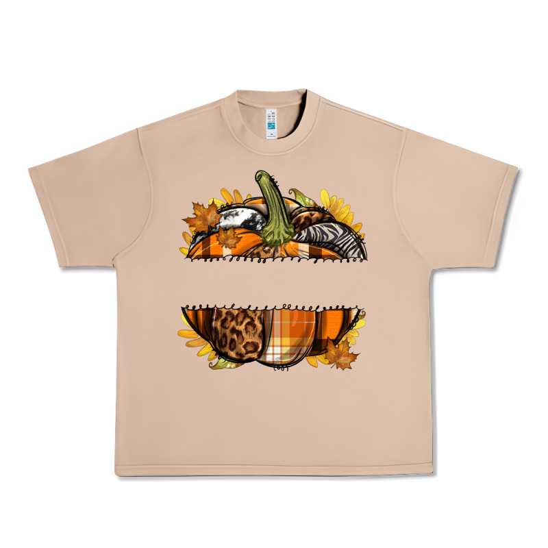 Personalized Fall Pumpkin Urban Heavy Tee by texasbilliewilder | Teevron