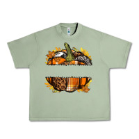 Oil Green Personalized Fall Pumpkin Urban Heavy Tee - texasbilliewilder