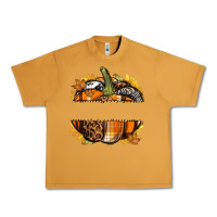 Peanut Butter Personalized Fall Pumpkin Urban Heavy Tee - texasbilliewilder