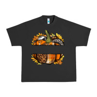 Pigment Black Personalized Fall Pumpkin Urban Heavy Tee - texasbilliewilder