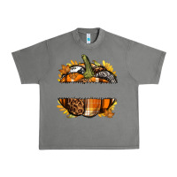 Tornado Personalized Fall Pumpkin Urban Heavy Tee - texasbilliewilder