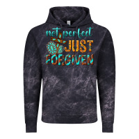 Cloud Black not perfect just forgiven Vintage Hoodie - texasbilliewilder