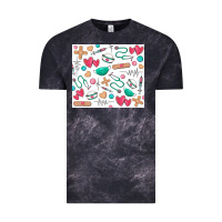 Cloud Black nurse Vintage Tee - Zillion Design Studio