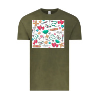 Vintage Olive nurse Vintage Tee - Zillion Design Studio