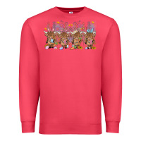 Cardinal easter day baby highland cow Premium Sweatshirt - MaliasSmallBusiness