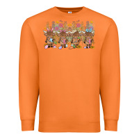 Carrot easter day baby highland cow Premium Sweatshirt - MaliasSmallBusiness