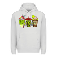 Dove Grey tennis coffee cups bbs Premium Hoodie - BundleAndBundleShop