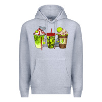Heather Grey tennis coffee cups bbs Premium Hoodie - BundleAndBundleShop