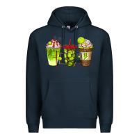 Navy tennis coffee cups bbs Premium Hoodie - BundleAndBundleShop