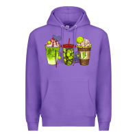 Purple tennis coffee cups bbs Premium Hoodie - BundleAndBundleShop