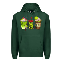 Sports Green tennis coffee cups bbs Premium Hoodie - BundleAndBundleShop