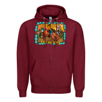 Burgundy cowboy take me away Zipper Hoodie - JahusDesignShop
