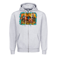 Heather Grey cowboy take me away Zipper Hoodie - JahusDesignShop