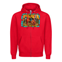 Red cowboy take me away Zipper Hoodie - JahusDesignShop