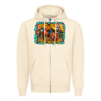 Sandshell cowboy take me away Zipper Hoodie - JahusDesignShop